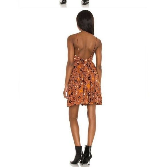 NWT Free People Floral Kayley Mini Dress - US Size 4 - Picture 2 of 5